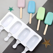 Set di forma per cake pop, 2 confezioni con 8 forme in silicone per cake pop, include 100 bastoncini in legno, accessori e attrezzature, attrezzatura da forno per la preparazione di dessert a casa.