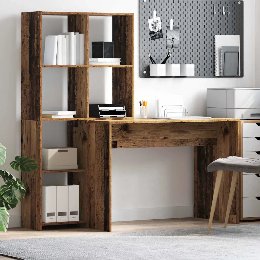 Scrivania Legno vecchio 138,5 x 55 x 143 cm Legno multistrato 3337255