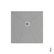 Piatto doccia Estasi Quadrato - Cemento 80x80 cm