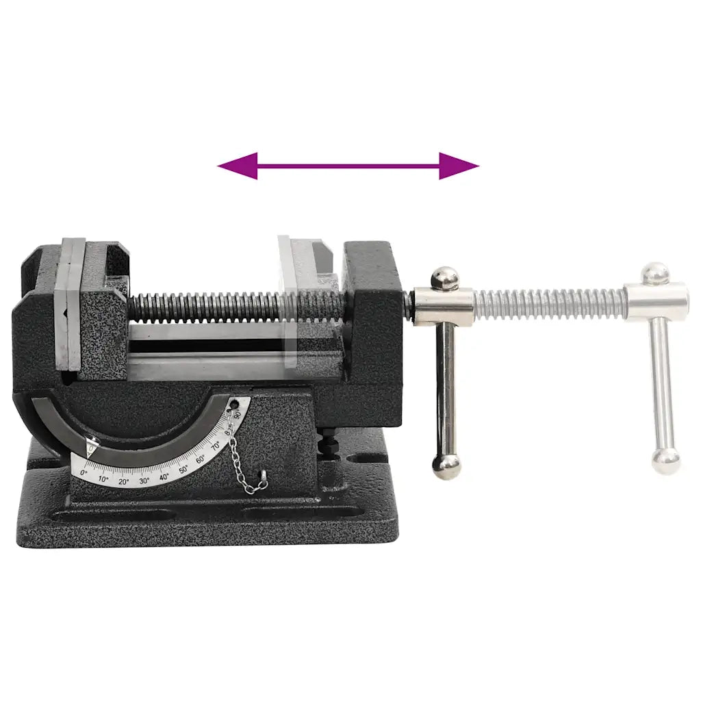 Morsa Inclinata Manuale per Trapano a Colonna 110 mm CFW1487273