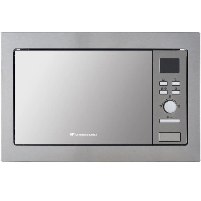 CONTINENTAL EDISON CEMO25GE2 Grill microonde da incasso Nero L59,5 x H38,8 x P40 cm 25L