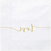 Serviette 33 x 33 cm 1 confezione (20) SP33-22 - Disegno d'amore
