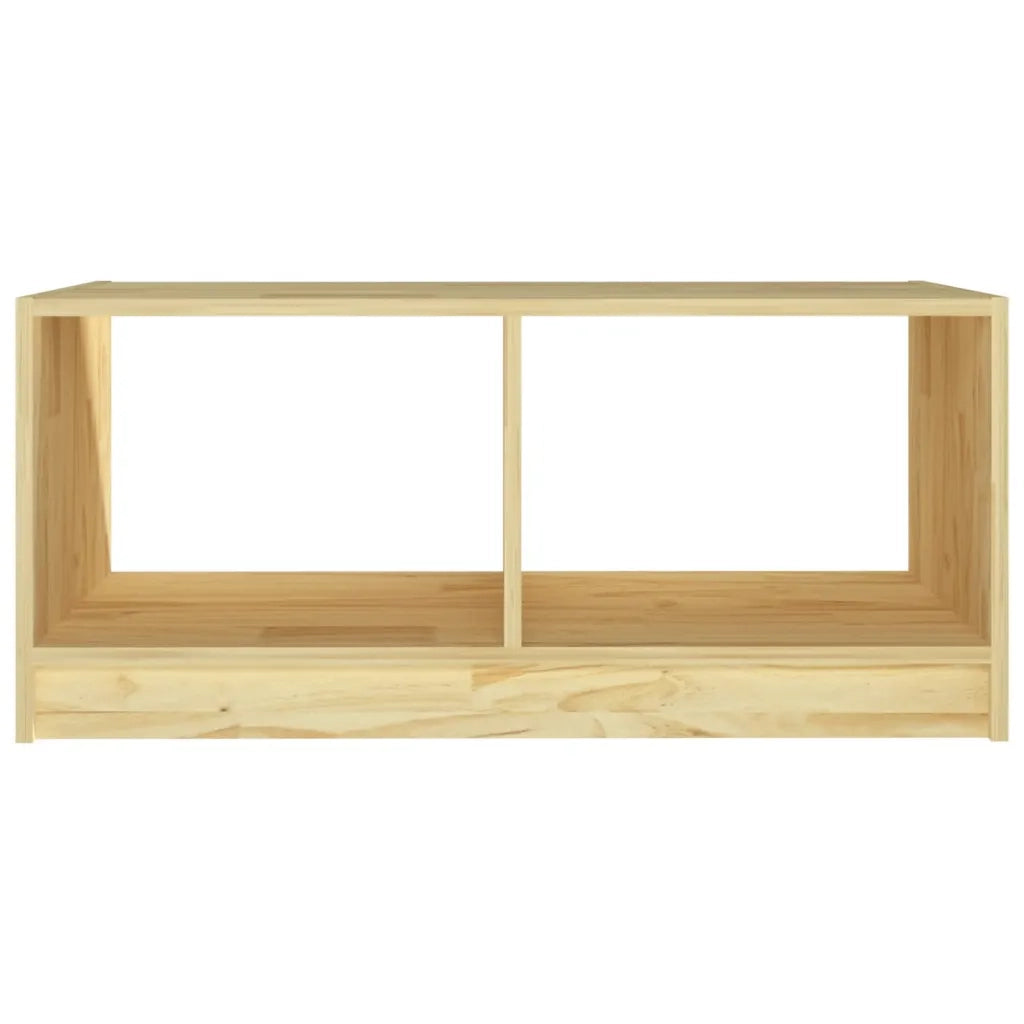 Tavolino da Salotto 75x50x33,5 cm Legno Massello di Pino 809906