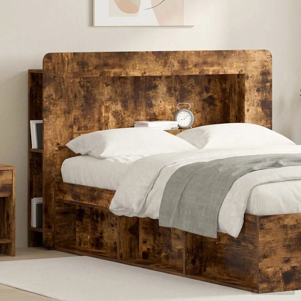 Testata del letto Rovere Fumo Legno ingegnerizzato 8001269