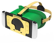 Adatto per VR-headset Nintendo Switch e modelli OLED, occhiali di realtà virtuale VR con lenti HD regolabili, cintura di comfort, adatto per gaming VR 3D Nintendo Switch OLED, adatto per bambini