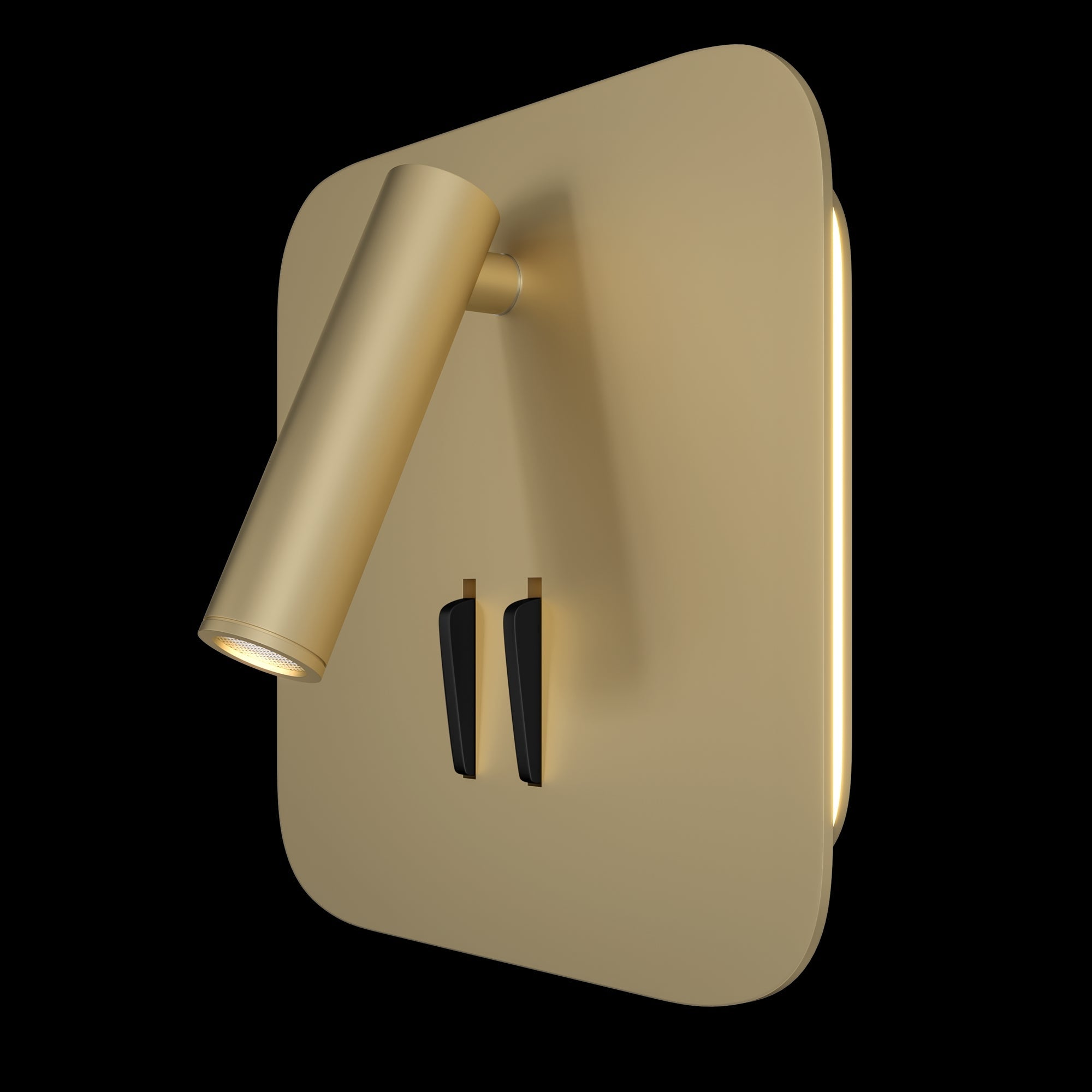 Lampada da parete Ceiling & Wall in Alluminio Ios 176 Opaco Oro