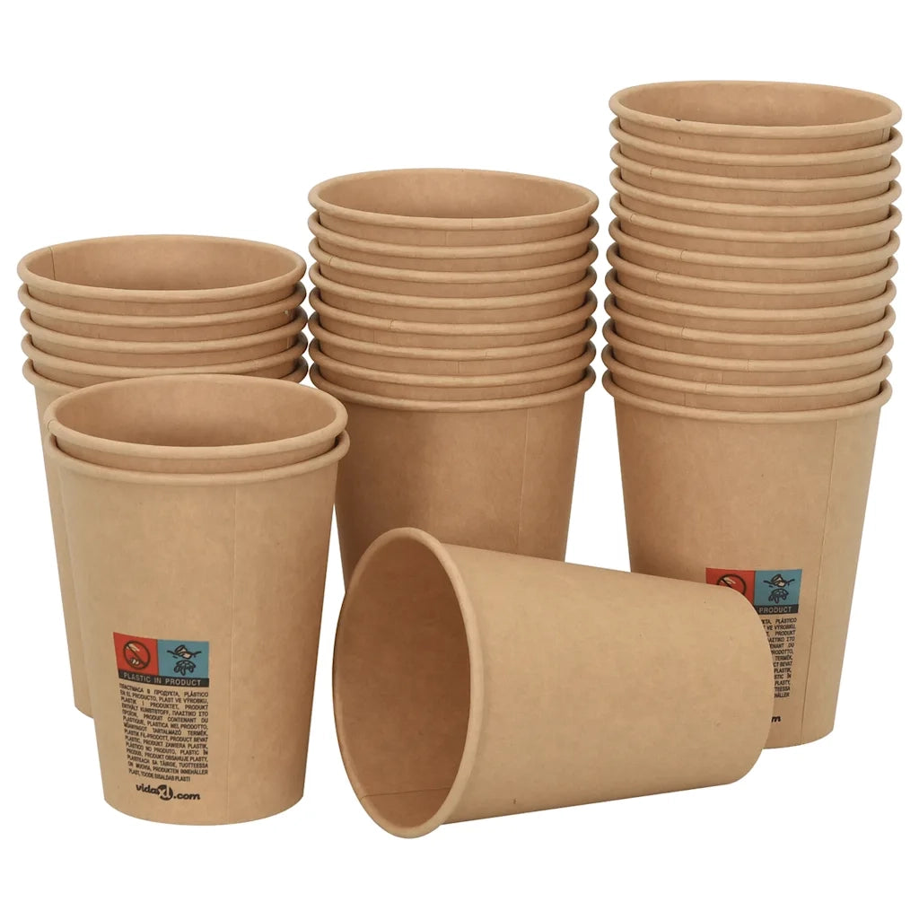 Bicchieri da Caff¨¨ in Carta 1000 pz 12oz 300ml Marrone CFW5896326