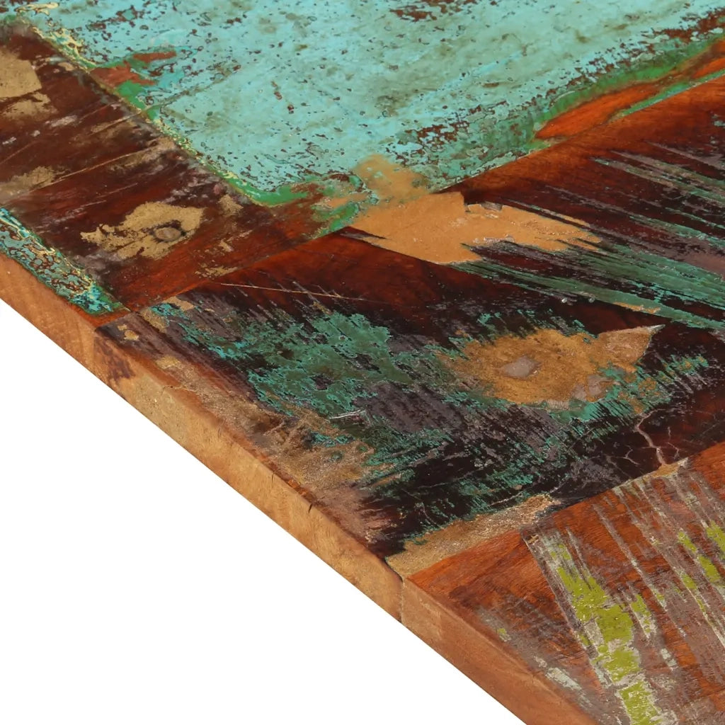 Piano Tavolo Rettangolare 60x80 cm 25-27 mm Legno di Recupero 286054