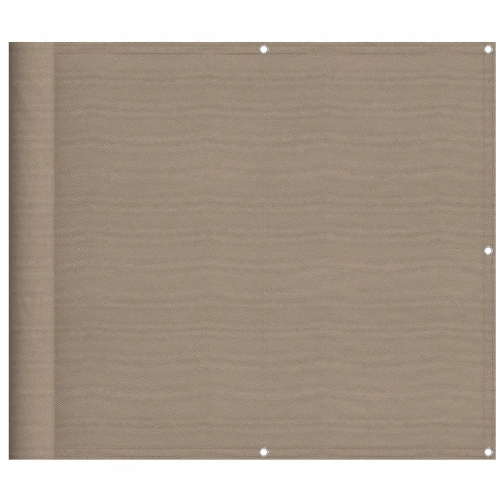 Paravento da Balcone Tortora 90x800 cm 100% Poliestere Oxfordcod mxl 116604