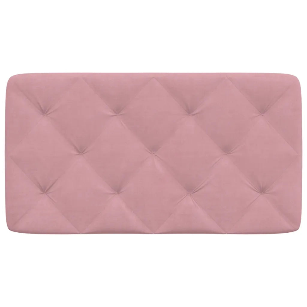 Cuscino Testiera Rosa 90 cm in Velluto CFW3677151