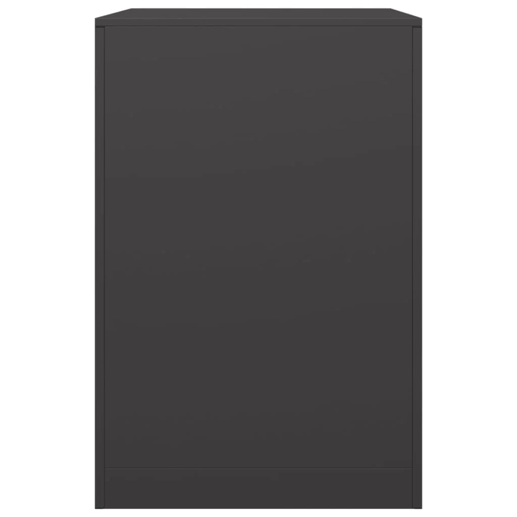 Portalegna 60 x 40 x 60 cm acciaio nero 02_0043727