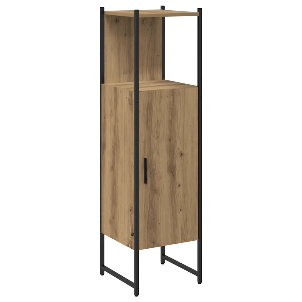 Mobile da Bagno Rovere 33x33x120,5 cm Legno Multistrato 857707