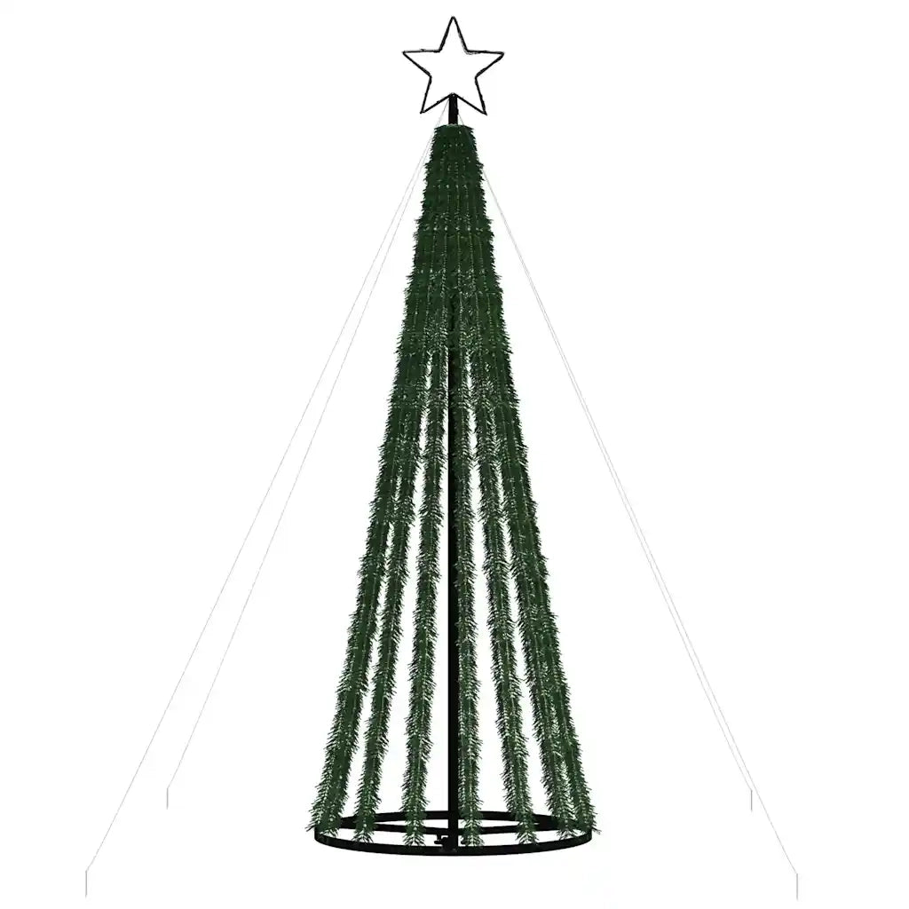 Albero di Natale a LED 275 LED Blu 180 cm 358066