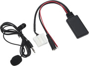 Adattatore Bluetooth 5.0 Modulo AUX IN per sostituire il Microfono a Mano Libera per Kit di Auto Carkit compatibili con 2, 3, 5 e 6.