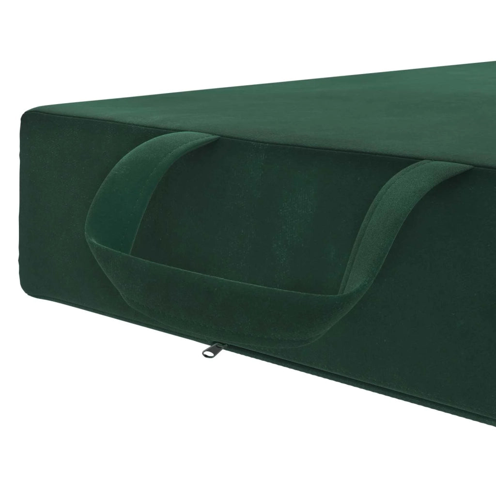 Divano Letto Pieghevole 90 x 63 x 45 cm Verde Scuro 900157