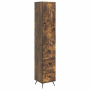 Set di armadi 2 pcs Rovere Fumo 34,5 x 34,5 x 90 cm