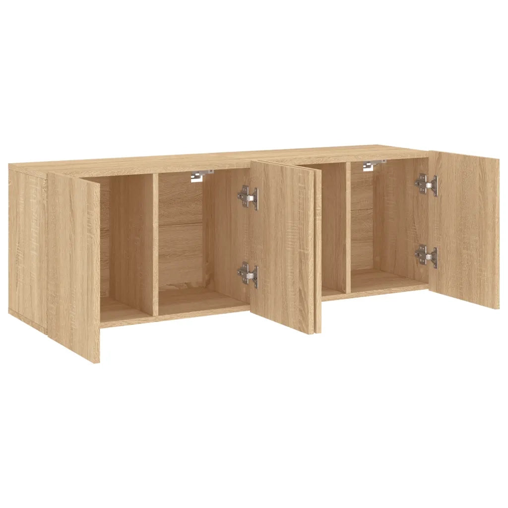 Mobili TV a Parete 2pz Rovere Sonoma 60x30x41 cm 836943