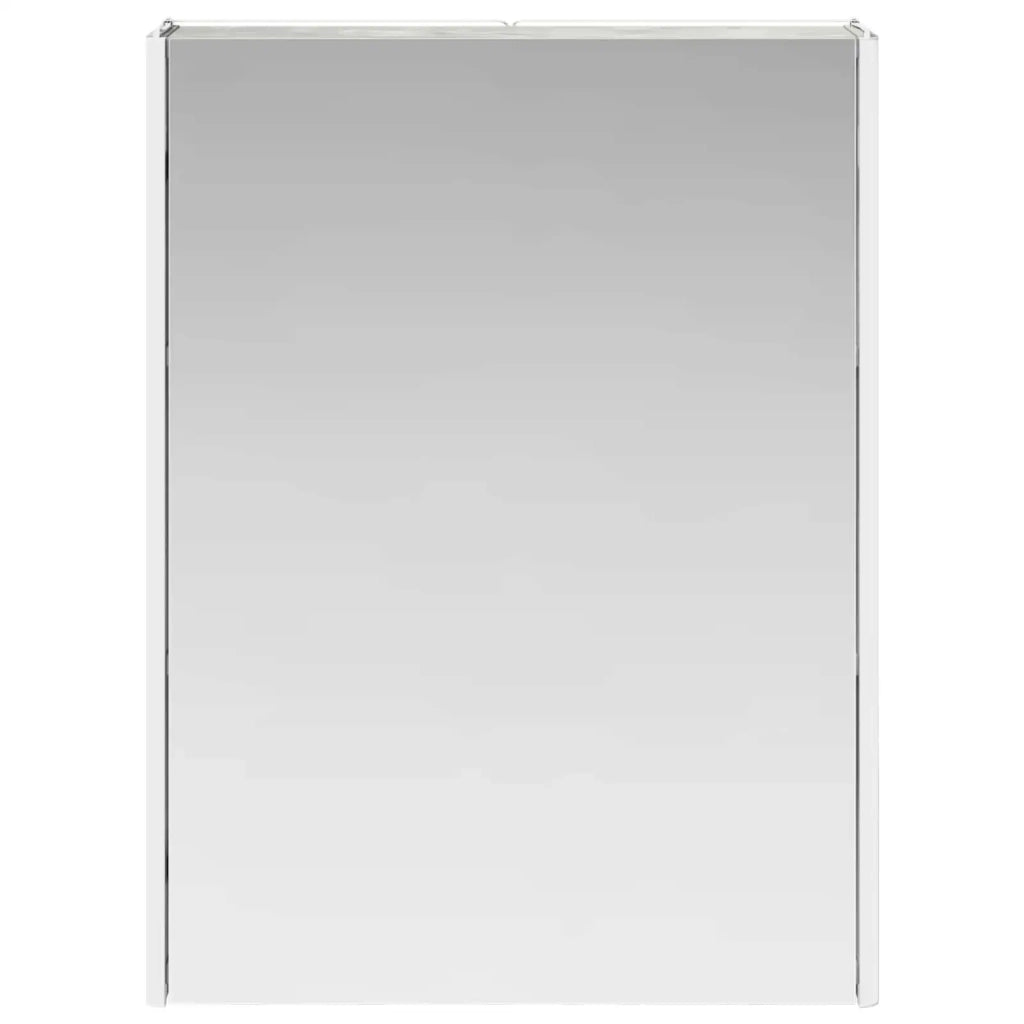 Mobiletto per specchio da bagno Grigio cemento