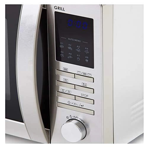 Sharp Home Appliances R-722STWE Superficie piana 25 L 900 W Acciaio inossidabile