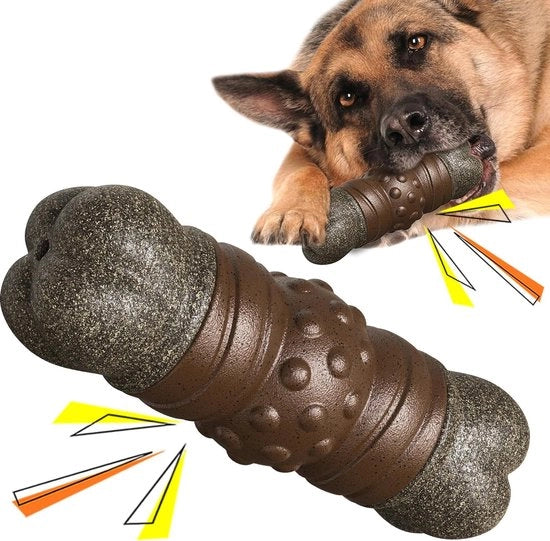 Giocattolo da Mordere Facile da Pulire per Cani Grandi con Effetto Sonoro