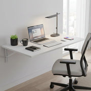 Grandate, Tavolo Pieghevole un Posto, 78x50x21h cm Bianco