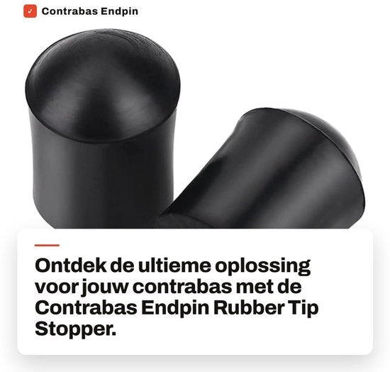 Contrabbasso Accessorio per Punta di Acciaio - 2 Pezzi - Antiscivolo - Protezione del Pavimento - Utilizzo a Lungo Termine - Riduzione del Rumore