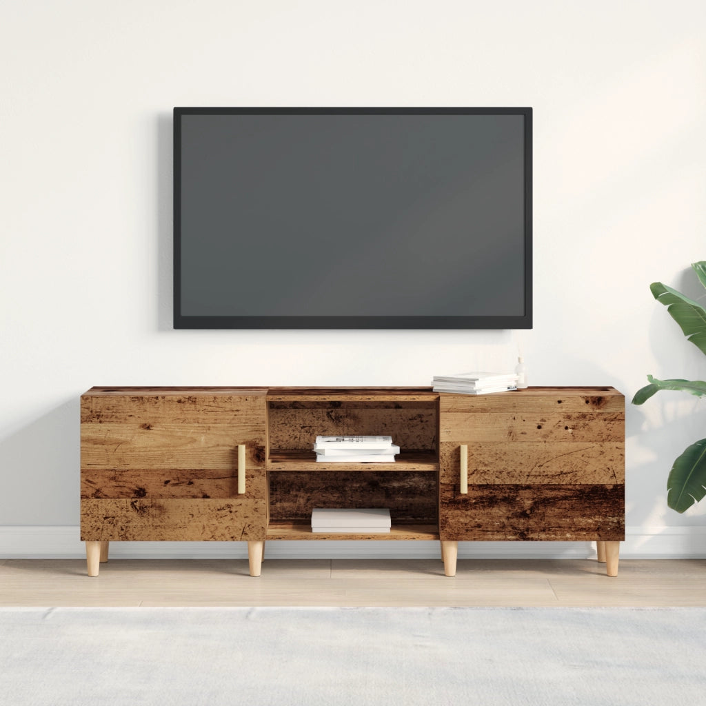 Mobile TV in legno vecchio 150x30x50 cm in legno ingegnerizzato