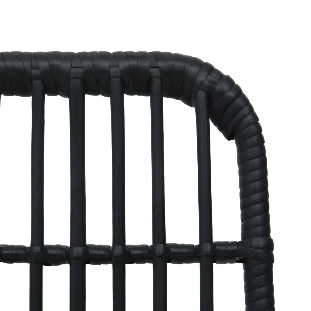 Set da Pranzo da Giardino 7 pz in Polyrattan e Vetro 3060246