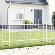 Recinzione per Giardino 6 pcs Bianco 170 x 140 cm 3360161