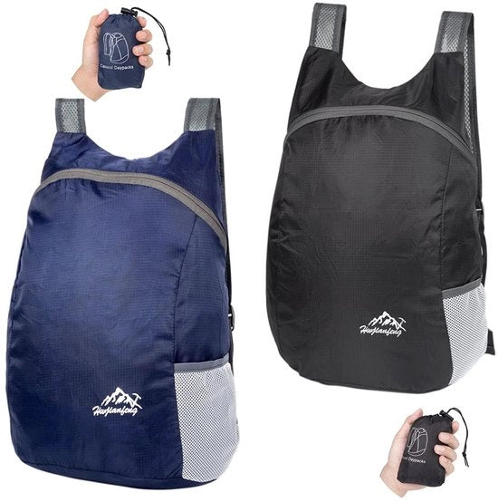 Borse da viaggio ultraleggere pieghevoli, zaini impermeabili per escursioni, zaini pieghevoli per uomini donne bambini viaggi outdoor campeggio arrampicata bici escursioni