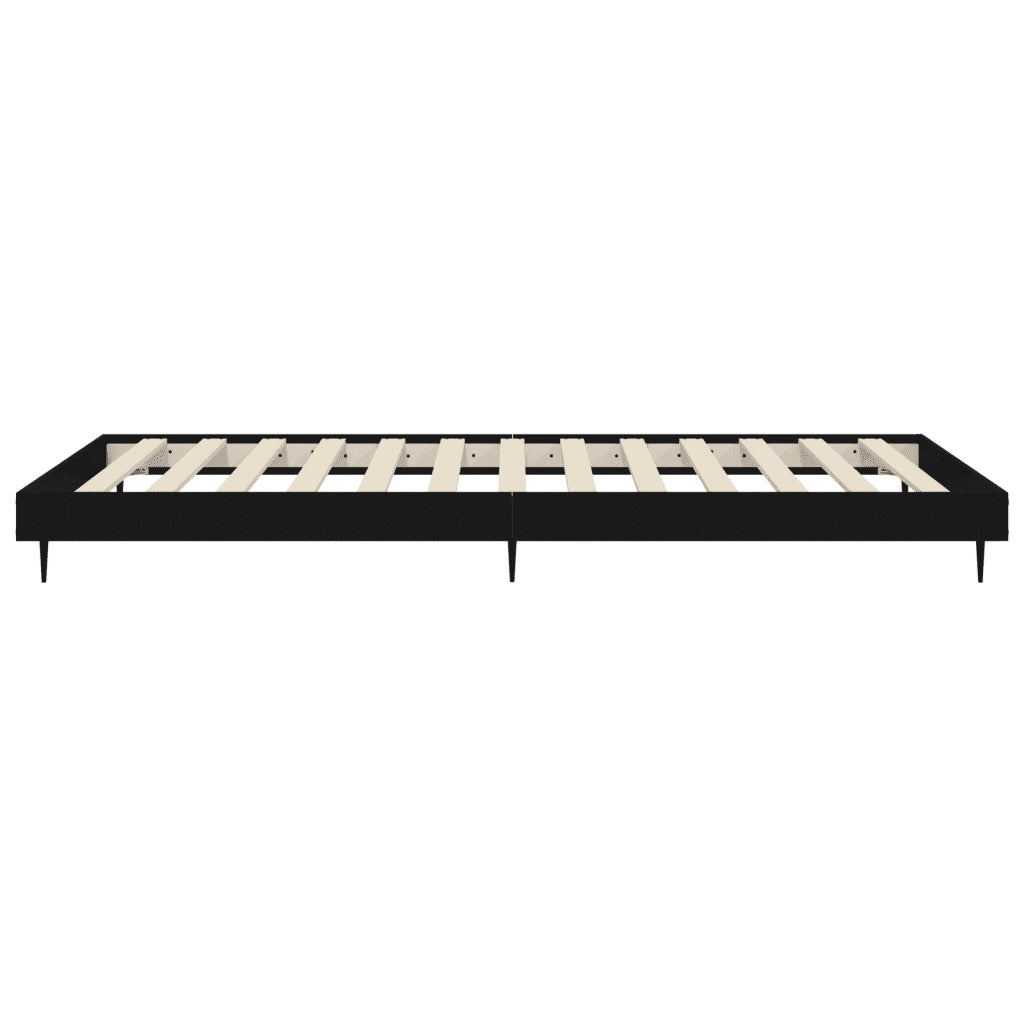 Giroletto Nero 100x200 cm in Legno Multistrato 832262