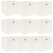 Scatole 10 pz Bianche 32x32x32 cm in Tessuto cod mxl 46878