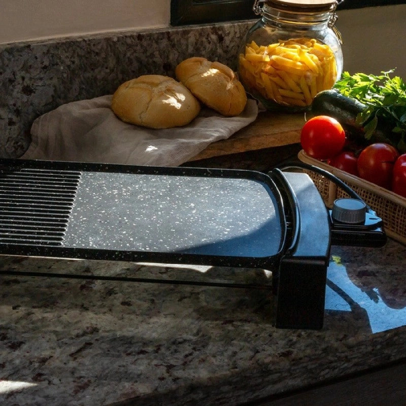 CECOTEC 03199 - Piastra elettrica Tasty&Grill 2500 RockWater MixGrill
