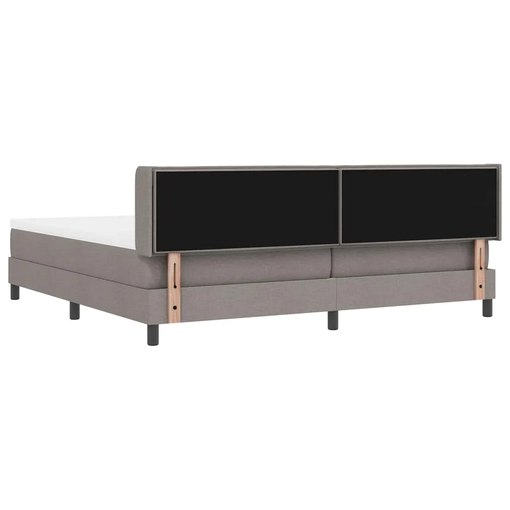 Letto a molle con testiera Talpa 200 x 200 cm Tessuto 3341066