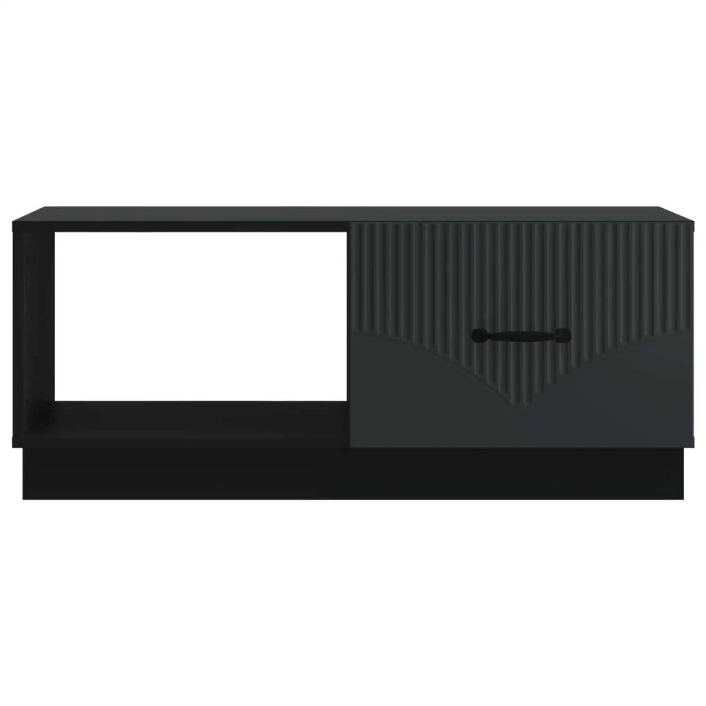 Tavolino da salotto Nero 90 x 50 x 37 cm Legno ingegnerizzato 895416