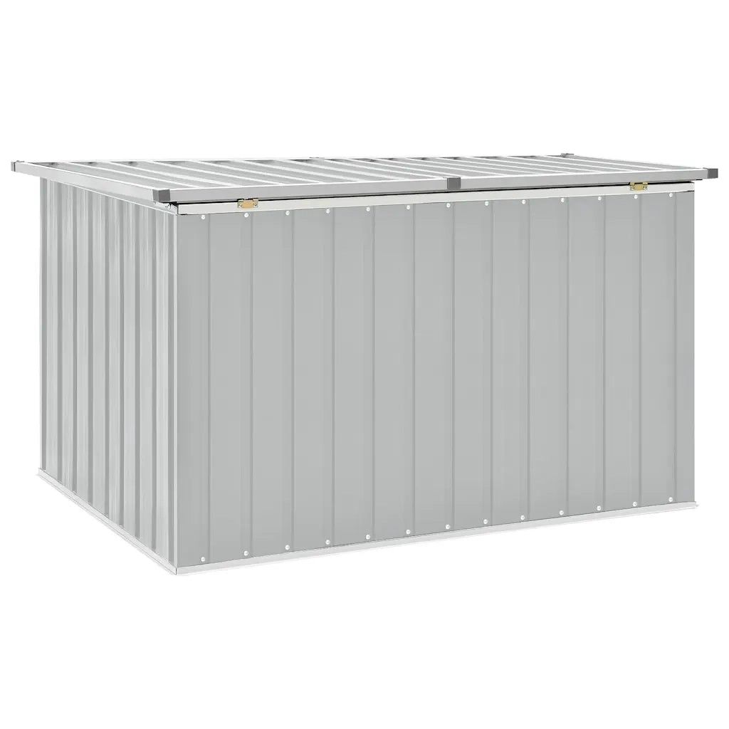 Baule da Giardino-Cassa da giardino Grigio 149x99x93 cm