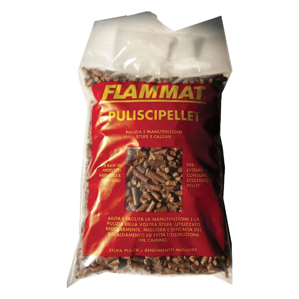 PELLET PULISCI STUFA Pellets clean- 8 confezione  - FLAMES