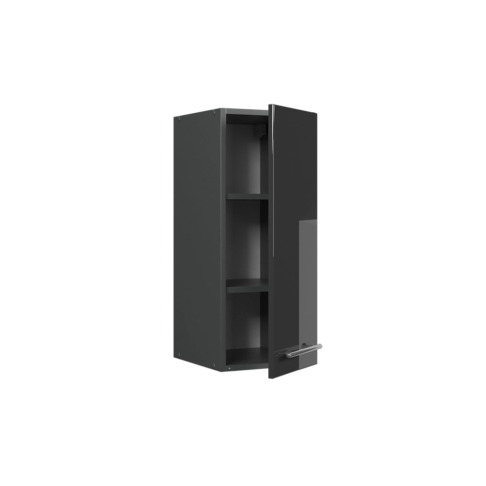 Vicco Pensile da cucina Antracite lucido 30 cm