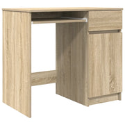 Scrivania | Tavolo da Ufficio Rovere Sonoma 86x49x76 cm in Legno Multistrato