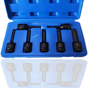 Trade Shop - Kit 7 Pz Chiavi Bussola Ad Impatto 1/2" Torx M5 - M18 Per Avvitatore Pneumatico -