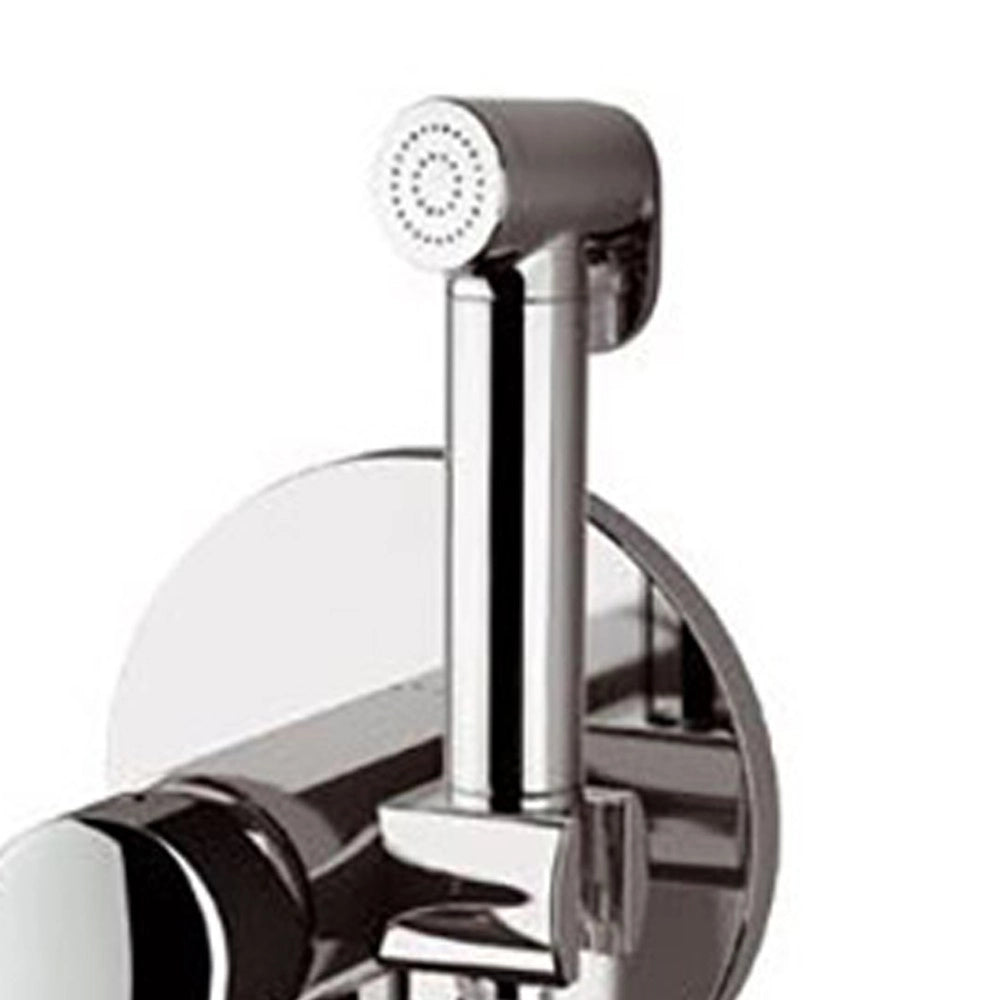 Shut off con miscelatore, doccetta e supporto serie vanity