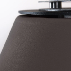 Camino a Bioetanolo Braciere da Pavimento Ø60xh56 cm per Interno ed Esterno Stromboli Tortora