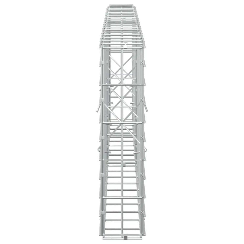 Gabione con Filo da 3,5 mm e Rete da 5x10 cm 200x10x50 cm 3462502