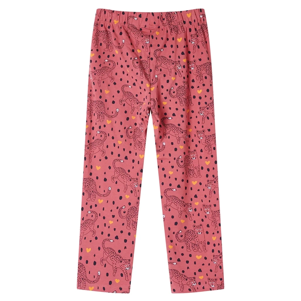 Pigiama da Bambina a Maniche Lunghe Rosa Antico 104 CFW8616599