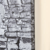 Stampa su Tela con Bambina 80x40 cm 5 Pezzi in Legno di Pino