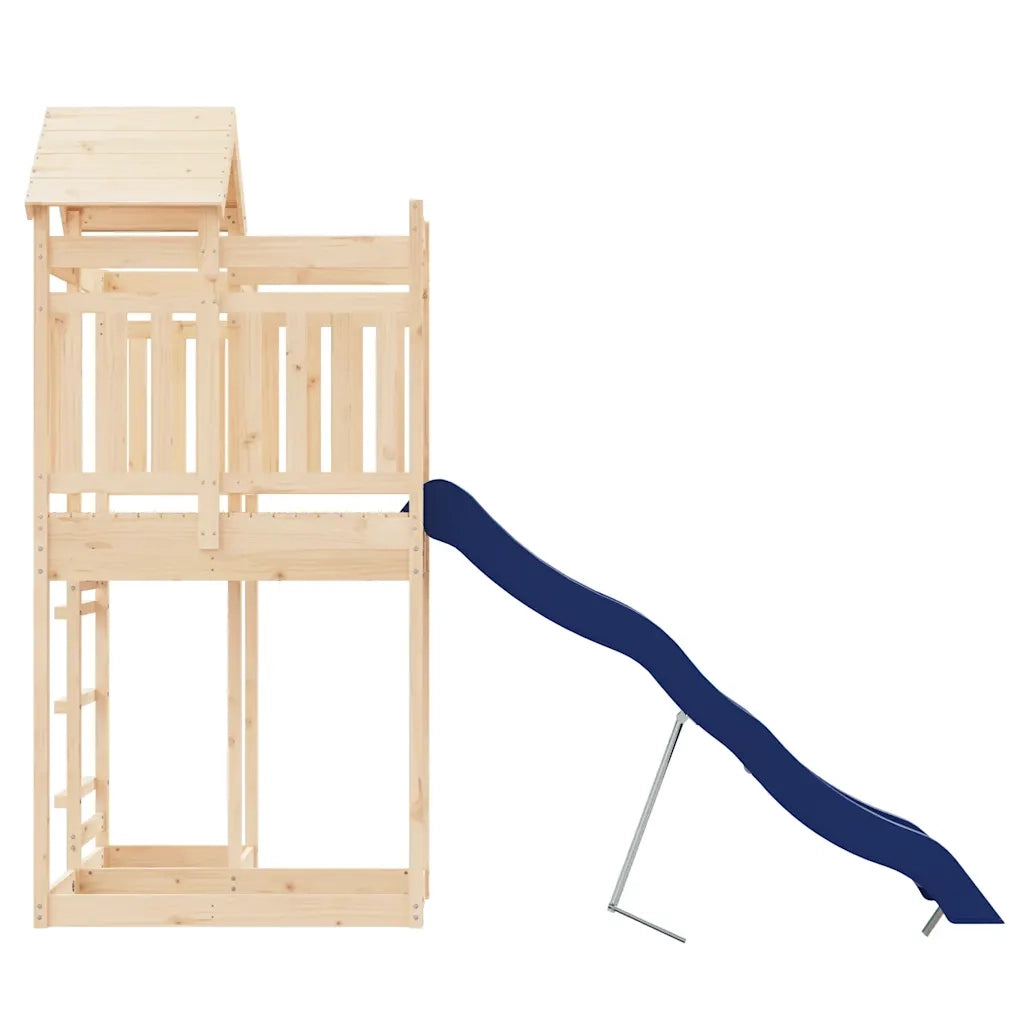 Set da Gioco da Esterno in Legno Massello di Pino 3156871