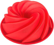 Forma per muffin e pudding in silicone a spirale