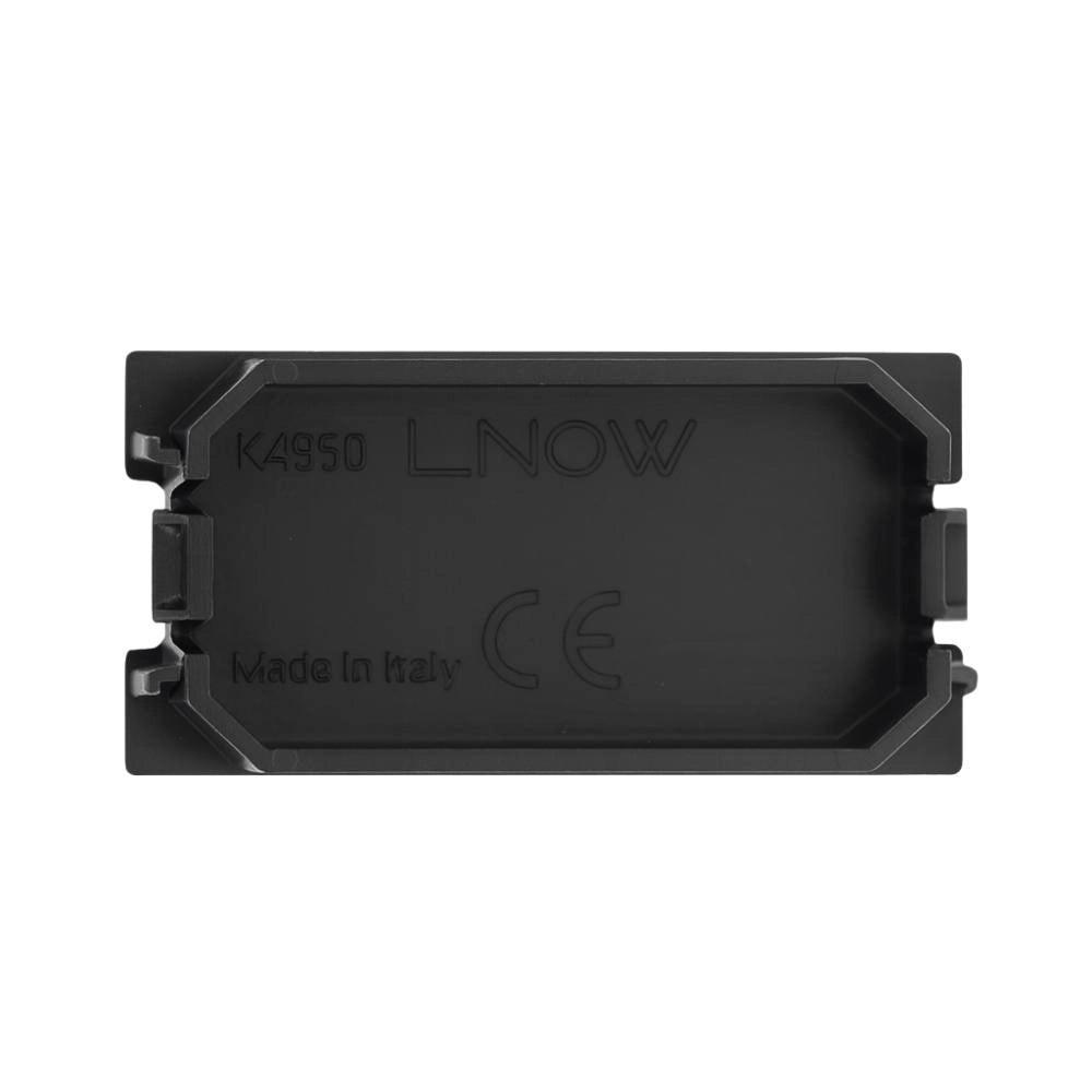 Falso polo 1 modulo bticino living now k4950 nero