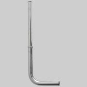 TUBO A L REGOLABILE PER PASSO RAPIDO BASSO CON BATTUTA  Ø 30x1     MADE IN ITALY
