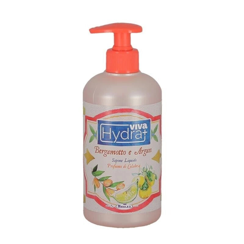 HYDRA VIVA SAPONE LIQUIDO PER MANI  500 ML BERGAMOTTO E ARGAN PROFUMO DI CALABRIA